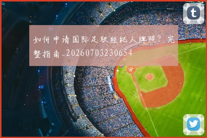 如何申请国际足联经纪人牌照？完整指南_20260703230654